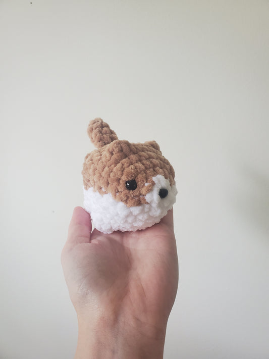 Winnie the Shiba Dog Crochet Plushie