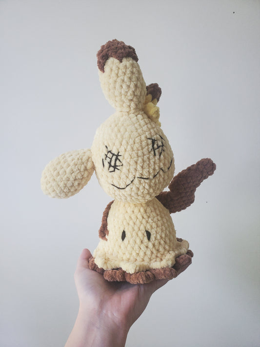 Banana Split Mimikyu Crochet Plushie